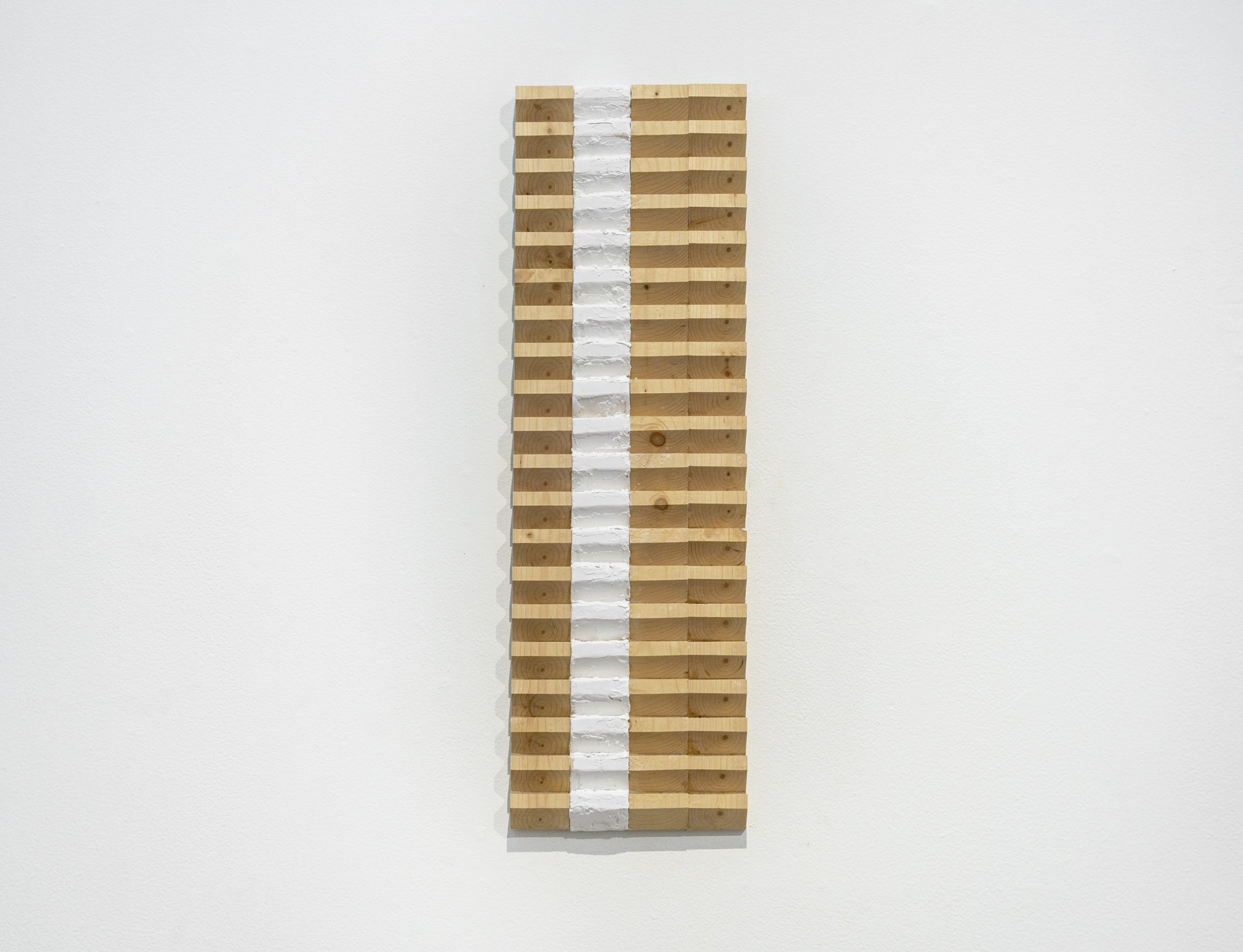 Rehearsal IV
Pine, joint compound, performance
30 x 9 x 1 ½ in
2026

