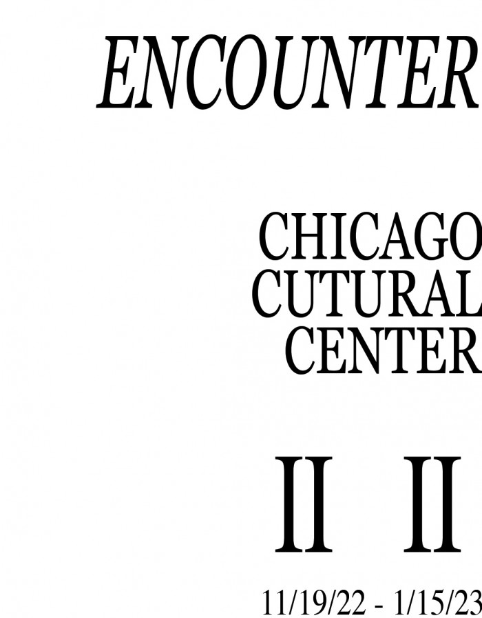 ENCOUNTER / Chicago Cultural Center